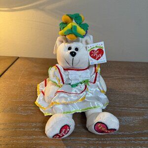 "I Love Lucy" Bear Carmen Miranda Classic Collecticritters  #831 Of 5000 Vintage